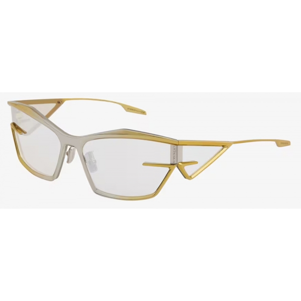 Givenchy - Giv Cut Unisex Sunglasses in Metal - Dark Yellow - Sunglasses - Givenchy Eyewear