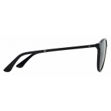 Giorgio Armani - Men’s Panto Sunglasses - Black Blue - Sunglasses - Giorgio Armani Eyewear