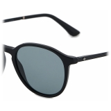 Giorgio Armani - Men’s Panto Sunglasses - Black Blue - Sunglasses - Giorgio Armani Eyewear