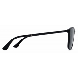 Giorgio Armani - Occhiali da Sole Uomo Forma Rettangolare - Nero Blu - Occhiali da Sole - Giorgio Armani Eyewear
