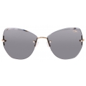 Cazal - Vintage 217/3-1 - Legendary - Gold Grey - Sunglasses - Cazal Eyewear