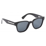 Prada - Iconic Metal Plaque - Pantos Sunglasses - Black Graphite Crystal - Prada Collection - Sunglasses - Prada Eyewear