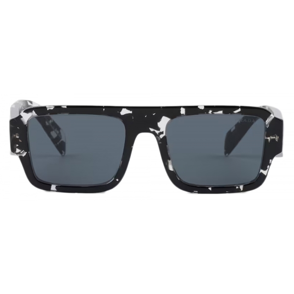 Prada - Prada Symbole - Square Sunglasses - Crystal Black Tortoiseshell Gray - Prada Collection - Sunglasses - Prada Eyewear