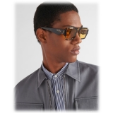 Prada - Prada Symbole - Square Sunglasses - Malt Black Tortoiseshell Yellow - Prada Collection - Sunglasses - Prada Eyewear