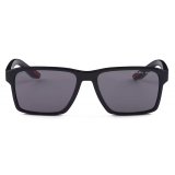 Prada - Prada Linea Rossa - Rectangular Sunglasses - Black - Prada Collection - Sunglasses - Prada Eyewear