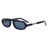 Giorgio Armani - Men’s Rectangular Sunglasses - Blue - Sunglasses - Giorgio Armani Eyewear