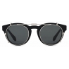 Giorgio Armani - Occhiali da Sole Uomo Forma Phantos con Clip - Nero Profondo - Occhiali da Sole - Giorgio Armani Eyewear