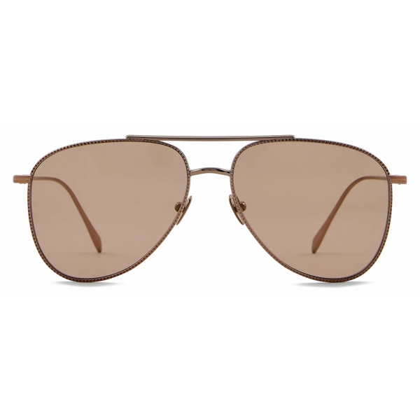 Giorgio Armani - Women’s Aviator Sunglasses - Rose Gold Brown - Sunglasses - Giorgio Armani Eyewear