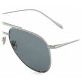 Giorgio Armani - Women’s Aviator Sunglasses - Silver Grey - Sunglasses - Giorgio Armani Eyewear