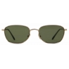 Giorgio Armani - Occhiali da Sole Donna Forma Rettangolare - Oro Verde - Occhiali da Sole - Giorgio Armani Eyewear