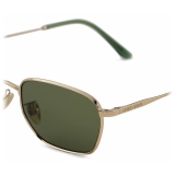 Giorgio Armani - Women’s Rectangular Sunglasses - Gold Green - Sunglasses - Giorgio Armani Eyewear