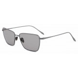 Giorgio Armani - Women’s Rectangular Sunglasses - Grey - Sunglasses - Giorgio Armani Eyewear