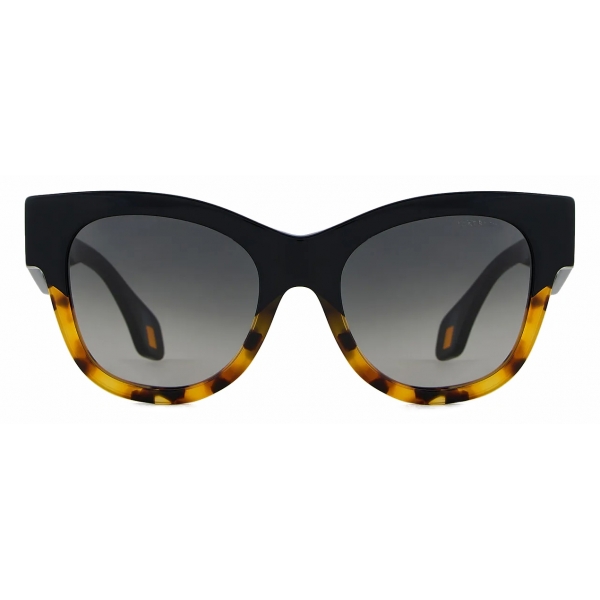 Giorgio Armani - Women’s Square Sunglasses - Havana Yellow Black - Sunglasses - Giorgio Armani Eyewear