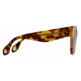 Giorgio Armani - Women’s Square Sunglasses - Havana Orange - Sunglasses - Giorgio Armani Eyewear