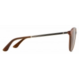 Giorgio Armani - Occhiali da Sole Uomo Forma Phantos - Marrone - Occhiali da Sole - Giorgio Armani Eyewear