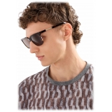Giorgio Armani - Occhiali da Sole Uomo Forma Pillow - Havana Marrone - Occhiali da Sole - Giorgio Armani Eyewear