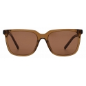 Giorgio Armani - Men’s Pillow Sunglasses - Brown - Sunglasses - Giorgio Armani Eyewear