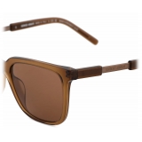 Giorgio Armani - Men’s Pillow Sunglasses - Brown - Sunglasses - Giorgio Armani Eyewear
