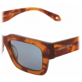 Giorgio Armani - Occhiali da Sole Uomo Forma Rettangolare - Tartaruga Marrone - Occhiali da Sole - Giorgio Armani Eyewear