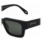 Giorgio Armani - Men’s Rectangular Sunglasses - Black - Sunglasses - Giorgio Armani Eyewear