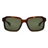 Giorgio Armani - Occhiali da Sole Uomo Rettangolare - Verde Oliva - Occhiali da Sole - Giorgio Armani Eyewear