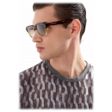 Giorgio Armani - Men’s Rectangular Sunglasses - Havana Red Honey - Sunglasses - Giorgio Armani Eyewear