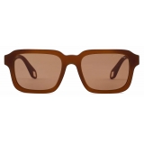 Giorgio Armani - Men’s Rectangular Sunglasses - Opal Honey - Sunglasses - Giorgio Armani Eyewear