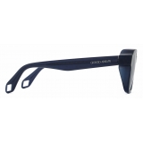 Giorgio Armani - Occhiali da Sole Uomo Forma Rettangolare - Blu Opalino - Occhiali da Sole - Giorgio Armani Eyewear