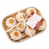 Pistì - Sicilian Almond Paste with Orange - Fine Pastry in Elegance Tray