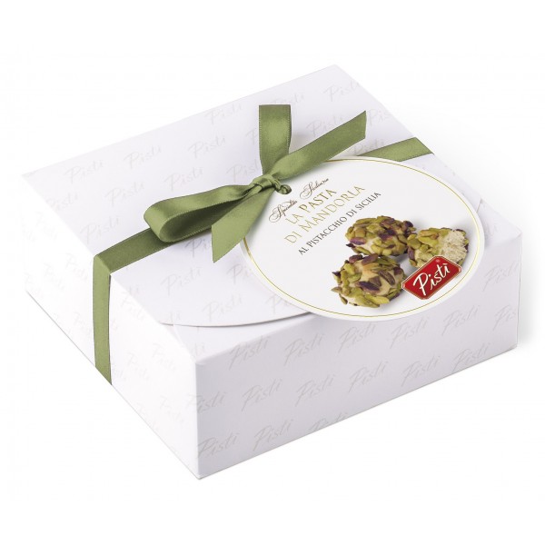 Pistì - Assorted Sicily Almond Paste - Classic with Pistachio - Fine Pastry in Gift Box