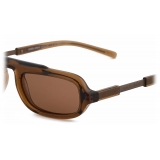 Giorgio Armani - Men’s Rectangular Sunglasses - Brown - Sunglasses - Giorgio Armani Eyewear