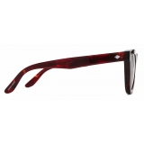 Giorgio Armani - Occhiali da Sole Uomo Rettangolare Asian Fitting - Rosso Havana - Occhiali da Sole - Giorgio Armani Eyewear