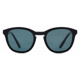 Giorgio Armani - Occhiali da Sole Uomo Forma Squadrata - Nero Blu - Occhiali da Sole - Giorgio Armani Eyewear