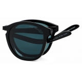 Giorgio Armani - Occhiali da Sole Uomo Forma Squadrata - Nero Blu - Occhiali da Sole - Giorgio Armani Eyewear