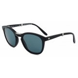 Giorgio Armani - Occhiali da Sole Uomo Forma Squadrata - Nero Blu - Occhiali da Sole - Giorgio Armani Eyewear