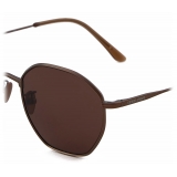 Giorgio Armani - Occhiali da Sole Uomo Forma Squadrata - Marrone - Occhiali da Sole - Giorgio Armani Eyewear