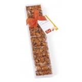 Pistì - Crunchy Pieces with Sicilian Almond - Fine Pastry in Transparent Case with Bow