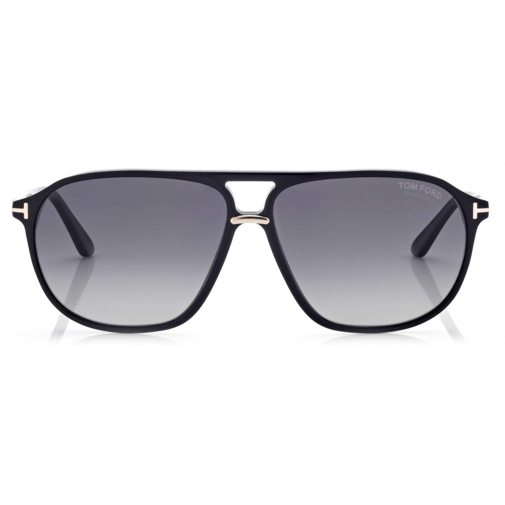 Tom Ford - Polarized Bruce Sunglasses - Pilot Sunglasses - Black ...