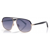 Tom Ford - Maxwell Sunglasses - Pilot Sunglasses - Gold - FT1019 - Sunglasses - Tom Ford Eyewear