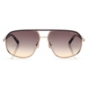 Tom Ford - Maxwell Sunglasses - Pilot Sunglasses - Rose Gold - FT1019 - Sunglasses - Tom Ford Eyewear