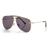 Tom Ford - Brady Sunglasses - Pilot Sunglasses - Smoke - FT1018 - Sunglasses - Tom Ford Eyewear