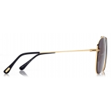 Tom Ford - Brady Sunglasses - Pilot Sunglasses - Smoke - FT1018 - Sunglasses - Tom Ford Eyewear