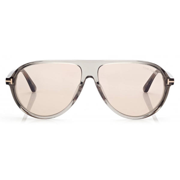 Tom Ford - Marcus Sunglasses - Pilot Sunglasses - Grey Pink - FT1023 - Sunglasses - Tom Ford Eyewear