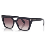 Tom Ford - Winona Sunglasses - Occhiali da Sole Cat Eye - Nero - FT1030 - Occhiali da Sole - Tom Ford Eyewear