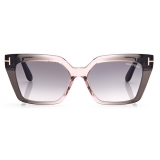 Tom Ford - Winona Sunglasses - Cat Eye Sunglasses - Grey Peach Gradient - FT1030 - Sunglasses - Tom Ford Eyewear