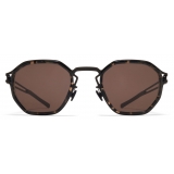 Mykita - Gia - Decades - Black Antiqua Brown - Metal Collection - Sunglasses - Mykita Eyewear