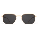Mykita - Alcott - Lite - Champagne Gold Dark Grey - Acetate & Stainless Steel Collection - Sunglasses - Mykita Eyewear