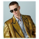 Gucci - Square Frame Sunglasses - Dark Ruthenium Grey - Gucci Eyewear