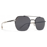 Mykita - Arlo - Lite - Black Polarized Pro Grey - Acetate & Stainless Steel Collection - Sunglasses - Mykita Eyewear