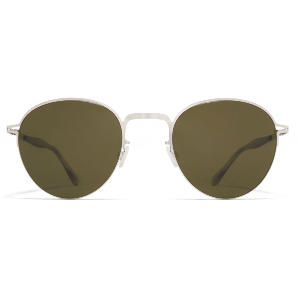 Mykita - Tate - Lite - Shiny Silver Raw Green - Acetate & Stainless Steel Collection - Sunglasses - Mykita Eyewear
